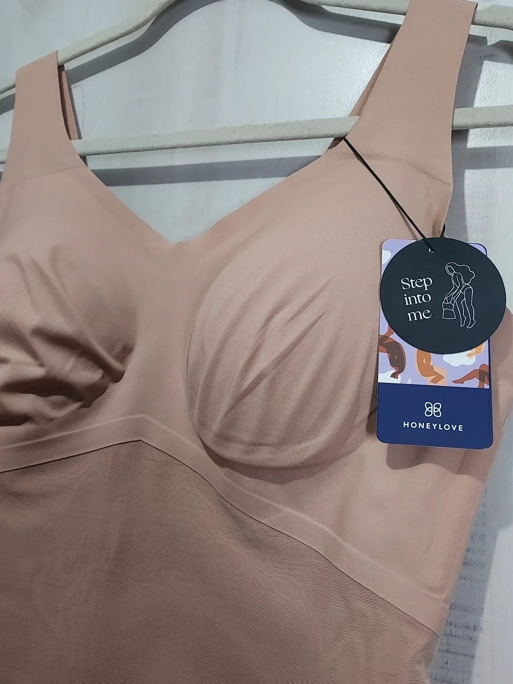 Honeylove Nude Seamless Shaping Bodysuit